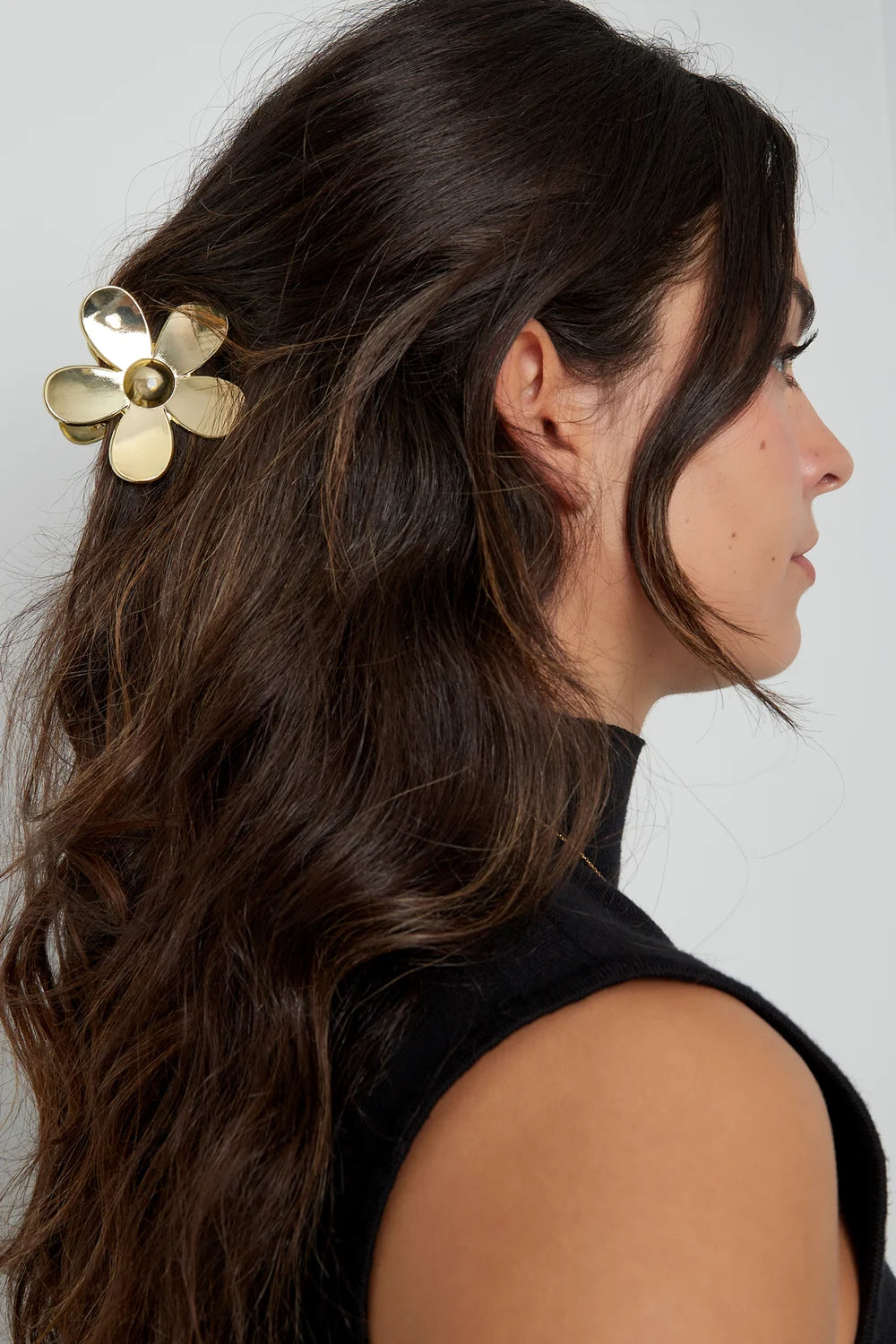daisy haarclip gold