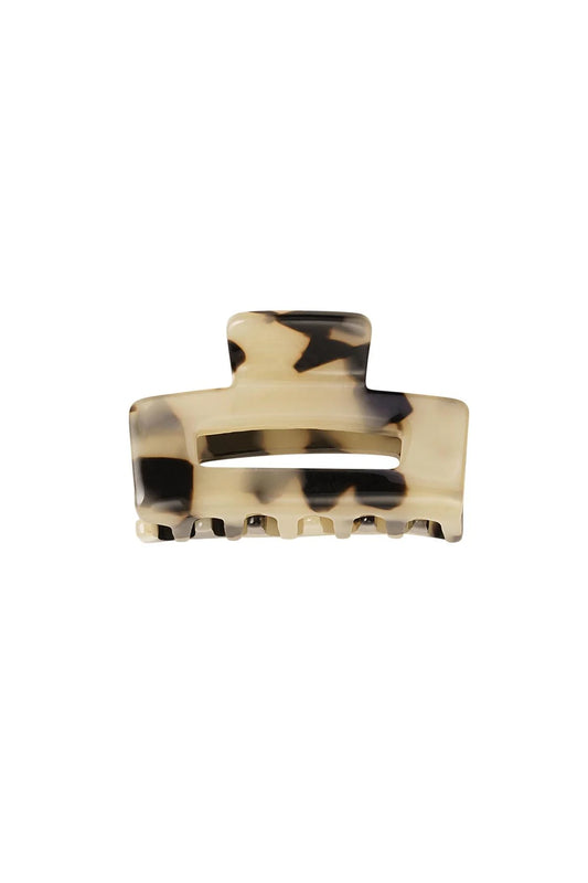 Haarklem vierhoekig Beige Sheet Material mini