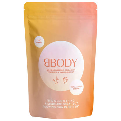 Bbody Hydrolyzed Collageen + Vitamine C + hyaluronzuur 300 gr