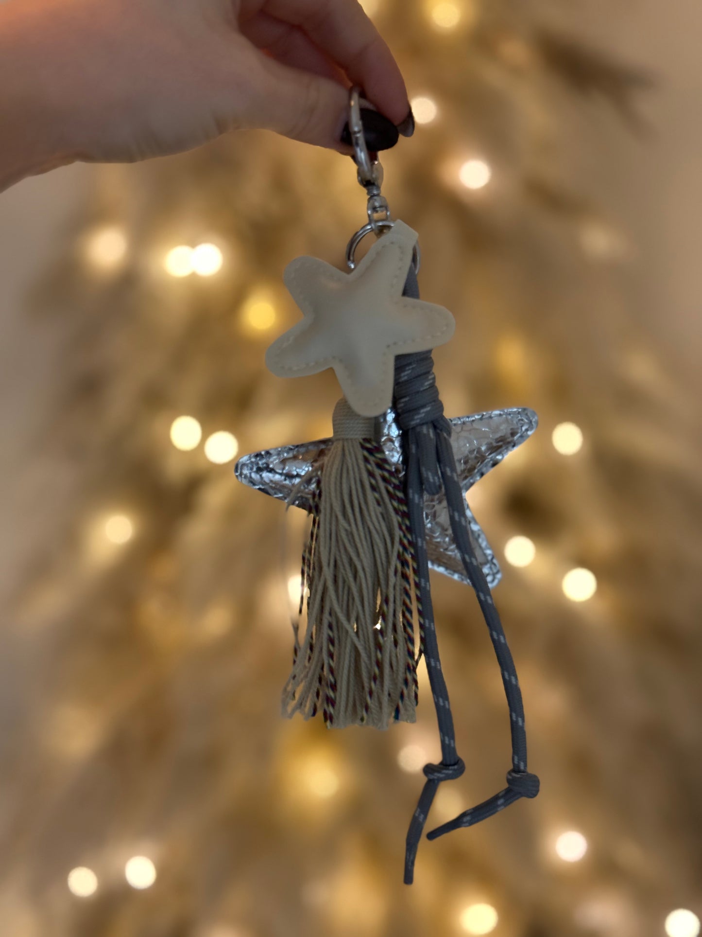 Starlight Cutie SILVER tasbedel/sleutelhanger