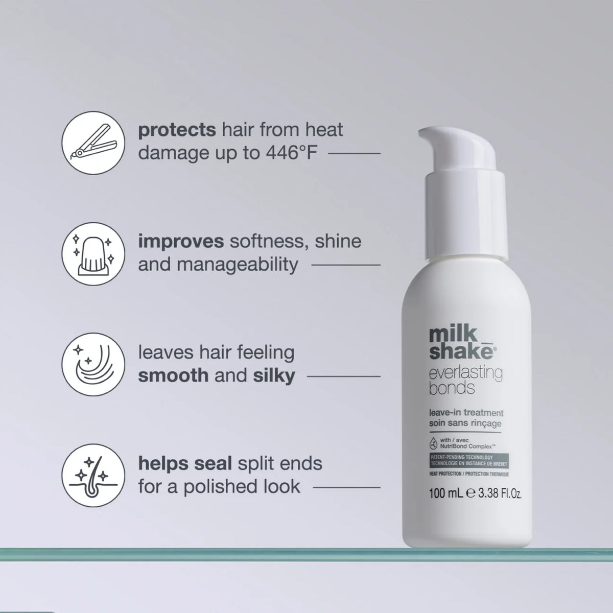 milk shake everlasting bonds leave in treeatment  100ml